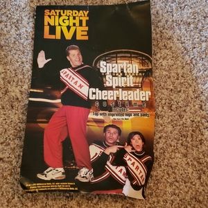 NWT Spartan mens cheerleader costume for Halloween